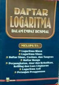 Daftar Logaritma dalam Empat Desimal